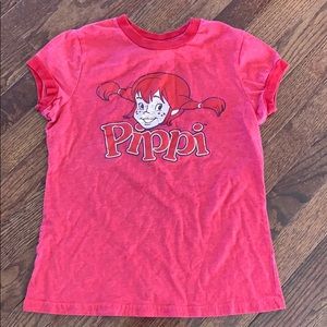 Vintage Pippi Longstocking Shirt